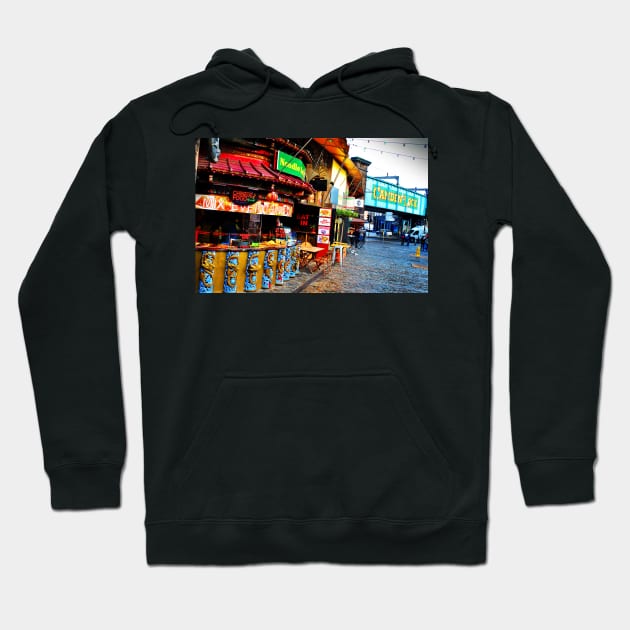 Camden Lock Market London NW1 England Hoodie by AndyEvansPhotos